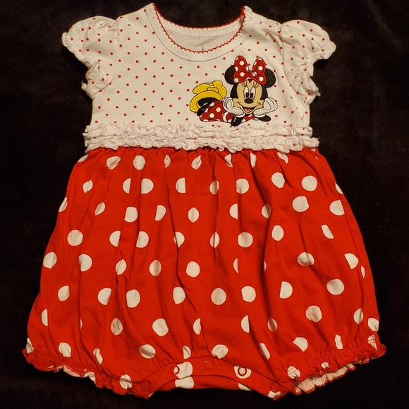 NWOT Authentic Disney Parks Baby Girl Romper - Picture 1 of 4